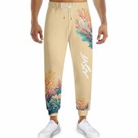 Coral Sweat Pants Cream - Thumbnail 2