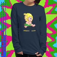 Retro Gamer Wonder Boy Long Sleeve Shirt (4 colors) - Thumbnail 2