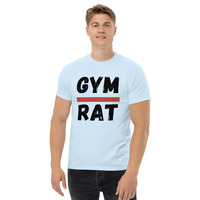 Gym Rat Tee: 100% Cotton Workout & Fitness Apparel - Thumbnail 2