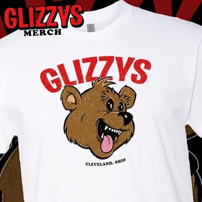 GLIZZYS BEAR T-SHIRT on White