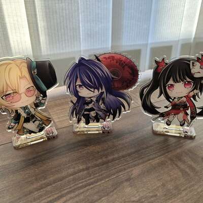 Honkai star rail 4" acrylic stands