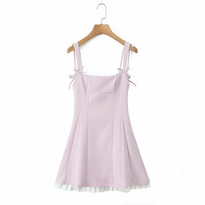 Temperament butterfly tie casual hottie dress - Thumbnail 2