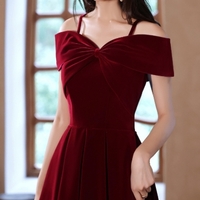 Elegant Strapless Sleeveless Banquet Bride Dress - Thumbnail 2