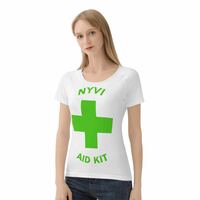 Nyvi AID Green Women's t-shirt - Thumbnail 2