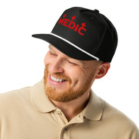 MEDIC Nyvi AID Golf rope cap Red embroidery - Thumbnail 1