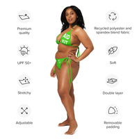 Nyvi AID Green string bikini - Thumbnail 4