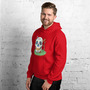 Unisex Sugar Skull Snake Hoodie-15