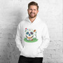 Unisex Sugar Skull Snake Hoodie-44
