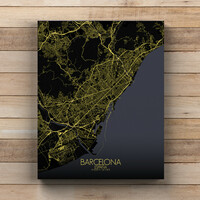 BARCELONA - FORMAT 40x50cm - Thumbnail 3