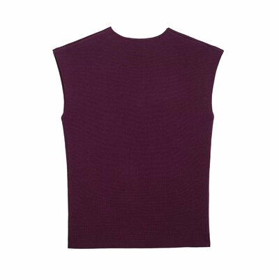 Street fashion casual gold embellished knit top