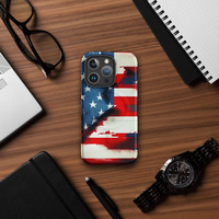 USA Flag Print MagSafe tough case for iPhone - Thumbnail 15
