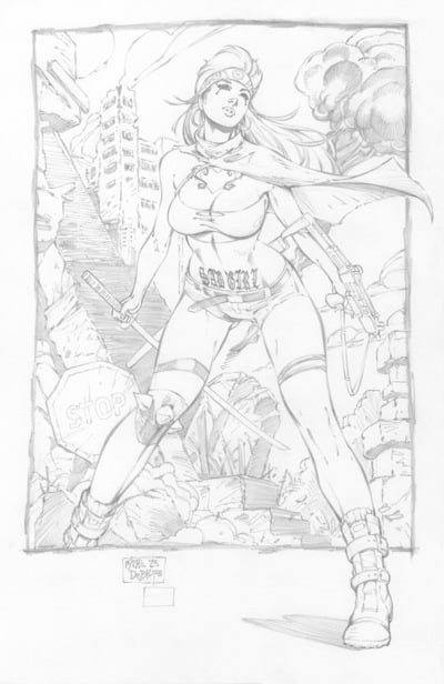 Sad Girl Psycho Baby - (Original Published Cover Art)