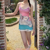 Pink cat DRESS - Thumbnail 4
