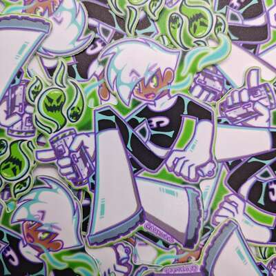Danny phantom sticker