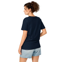 Unisex Organic Cotton T-Shirt with Front Print - Thumbnail 3
