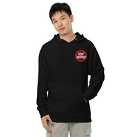 Unisex Midweight Hoodie with Front Embroidery & Bold Back Print - Thumbnail 5
