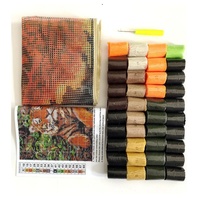 Rug Making Latch Hooking Kit (60x40cm Printed canvas) | Lighthouse Scenery - Thumbnail 1
