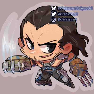 Mumkhar acrylic charm