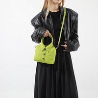 Unique Design PU Square Compact Shoulder and Crossbody Bags  - Thumbnail 13