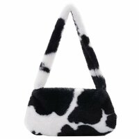 Women Fashion New Plush Fluffy Shoulder Crossbody Handbags  - Thumbnail 9