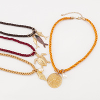 Ocean Style Sea Turtle Fish-shaped Pendant Necklaces for Women - Thumbnail 6
