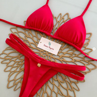 Sexy Women Bikini Beach Holiday Swimsuit Two-piece Set - Thumbnail 3