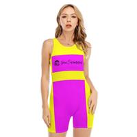 One Piece Neon Swimmers Swimsuits Multiple Colors  - Thumbnail 7