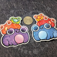 Primary and Secondary Frog Stack Stickers - Thumbnail 2