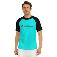 Men's Neon Swimmers Short sleeve Rash Guard multiple colors  - Thumbnail 5
