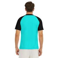 Men's Neon Swimmers Short sleeve Rash Guard multiple colors  - Thumbnail 4