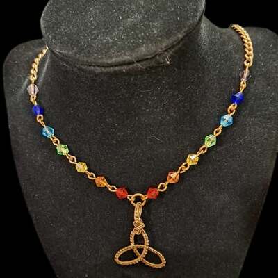 Trinity radiance necklace