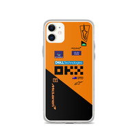 Oscar Piastri McLaren F1 race suit 2025 Clear Case for iPhone - Thumbnail 5