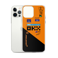 Oscar Piastri McLaren F1 race suit 2025 Clear Case for iPhone - Thumbnail 10