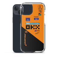 Oscar Piastri McLaren F1 race suit 2025 Clear Case for iPhone - Thumbnail 32