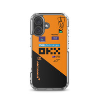 Oscar Piastri McLaren F1 race suit 2025 Clear Case for iPhone - Thumbnail 45