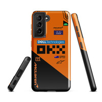 Oscar Piastri McLaren F1 race suit 2025 Tough case for Samsung Galaxy - Thumbnail 11