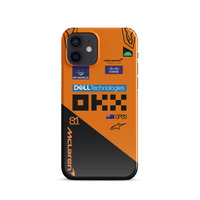 Oscar Piastri McLaren F1 race suit 2025 Snap case for iPhone - Thumbnail 4
