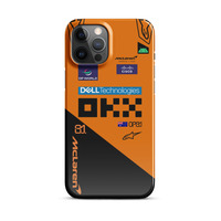 Oscar Piastri McLaren F1 race suit 2025 Snap case for iPhone - Thumbnail 6