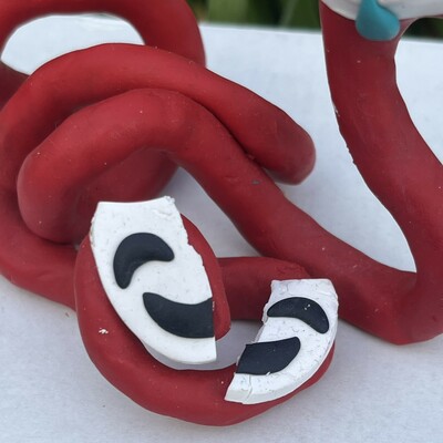 Gangle the circus ribbon dragon