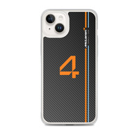 McLaren F1 Lando Norris LN4 2025 MagSafe clear case for iPhone - Thumbnail 1