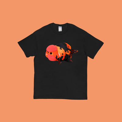 Plushy goldfish vol 1 t shirt black - Thumbnail 1