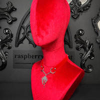 [5 COLORS] PETIT SACRED HEART necklace - Thumbnail 1