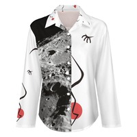 Cratered Persona Button Up Shirt - Thumbnail 3