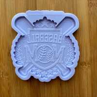 Baseball Mom Silicone Mold - Thumbnail 2