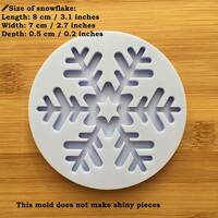 Snowflake Silicone Mold - Thumbnail 2