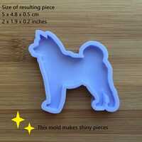 Shiba Inu Silicone Mold - Thumbnail 1