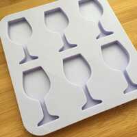 Wine Glass Silicone Mold - Thumbnail 4