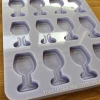 Wine Glass Silicone Mold - Thumbnail 1