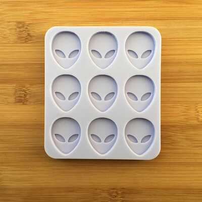 Alien Head Silicone Mold