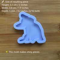 French Bulldog Silicone Mold - Thumbnail 1